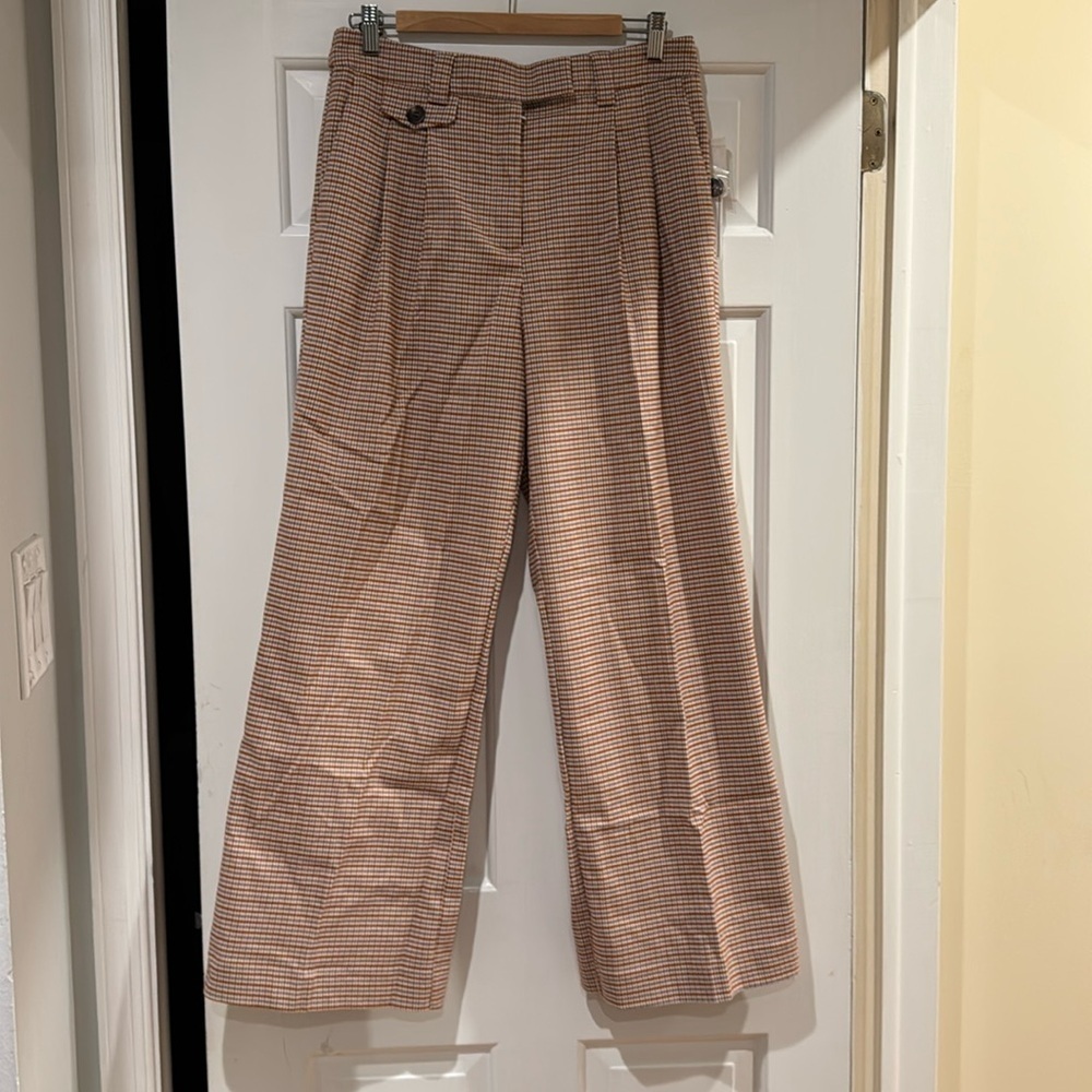 1. State NWT Plaid Wide Leg Pants